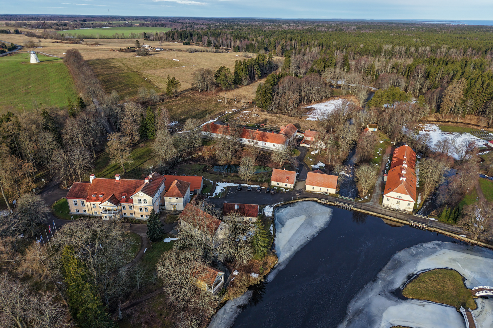 Arrival in Estonia