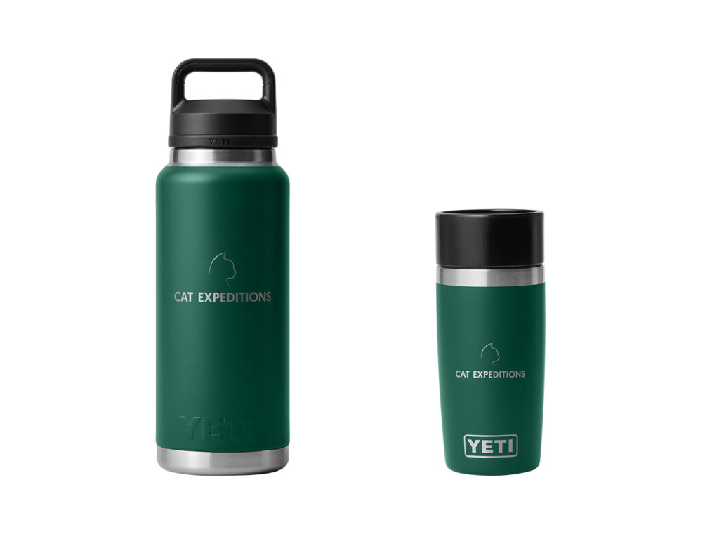 Yeti Cat Expeditions bottles