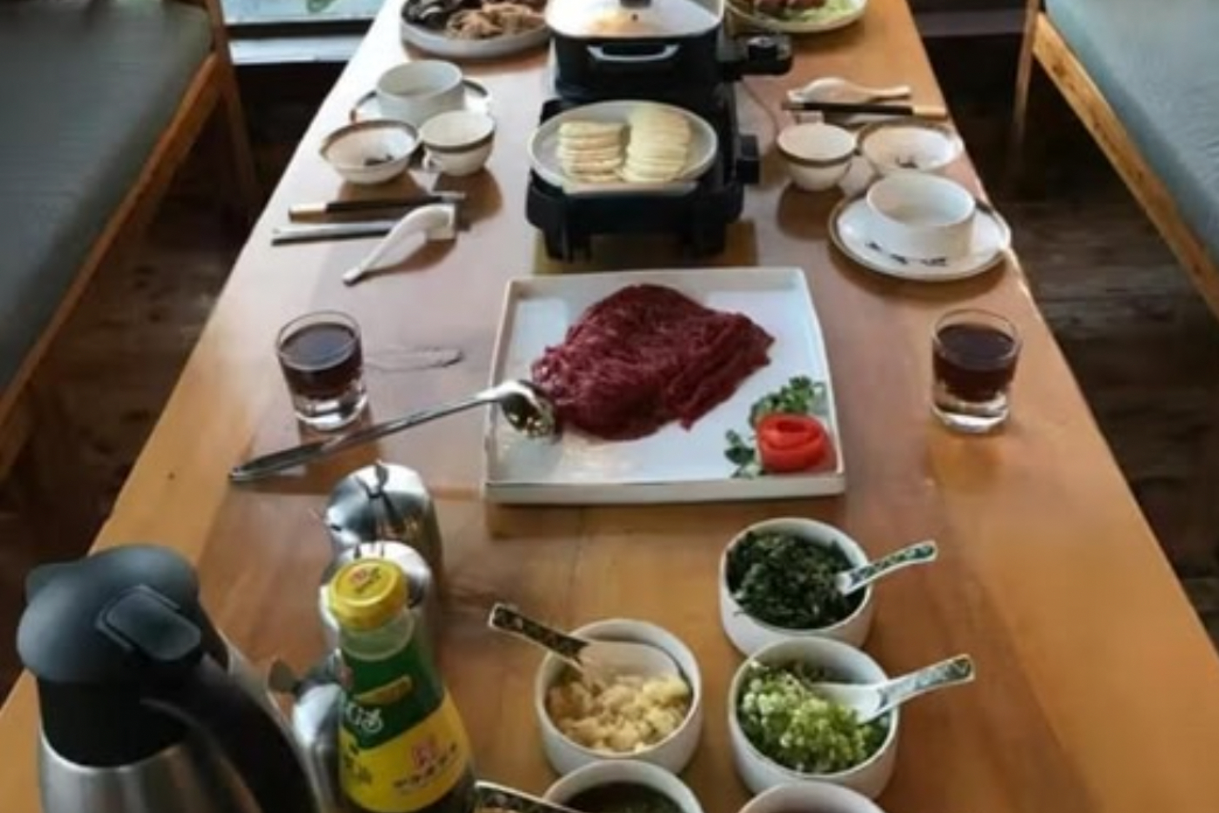 Dining, Songpan Ancient Road Homestay, Sichuan, China