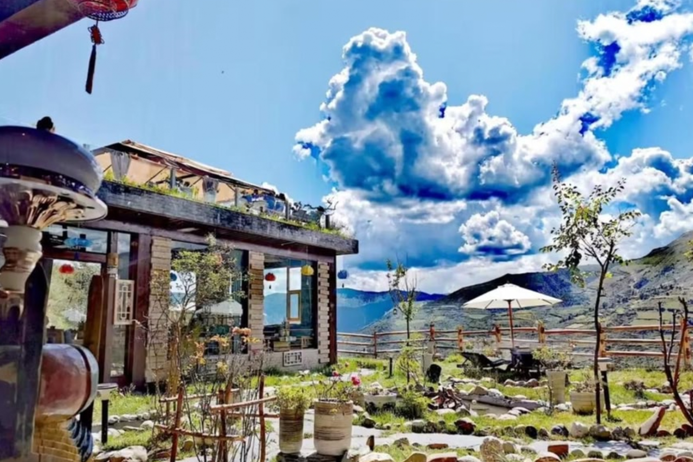 Exterior, Songpan Ancient Road Homestay, Sichuan, China