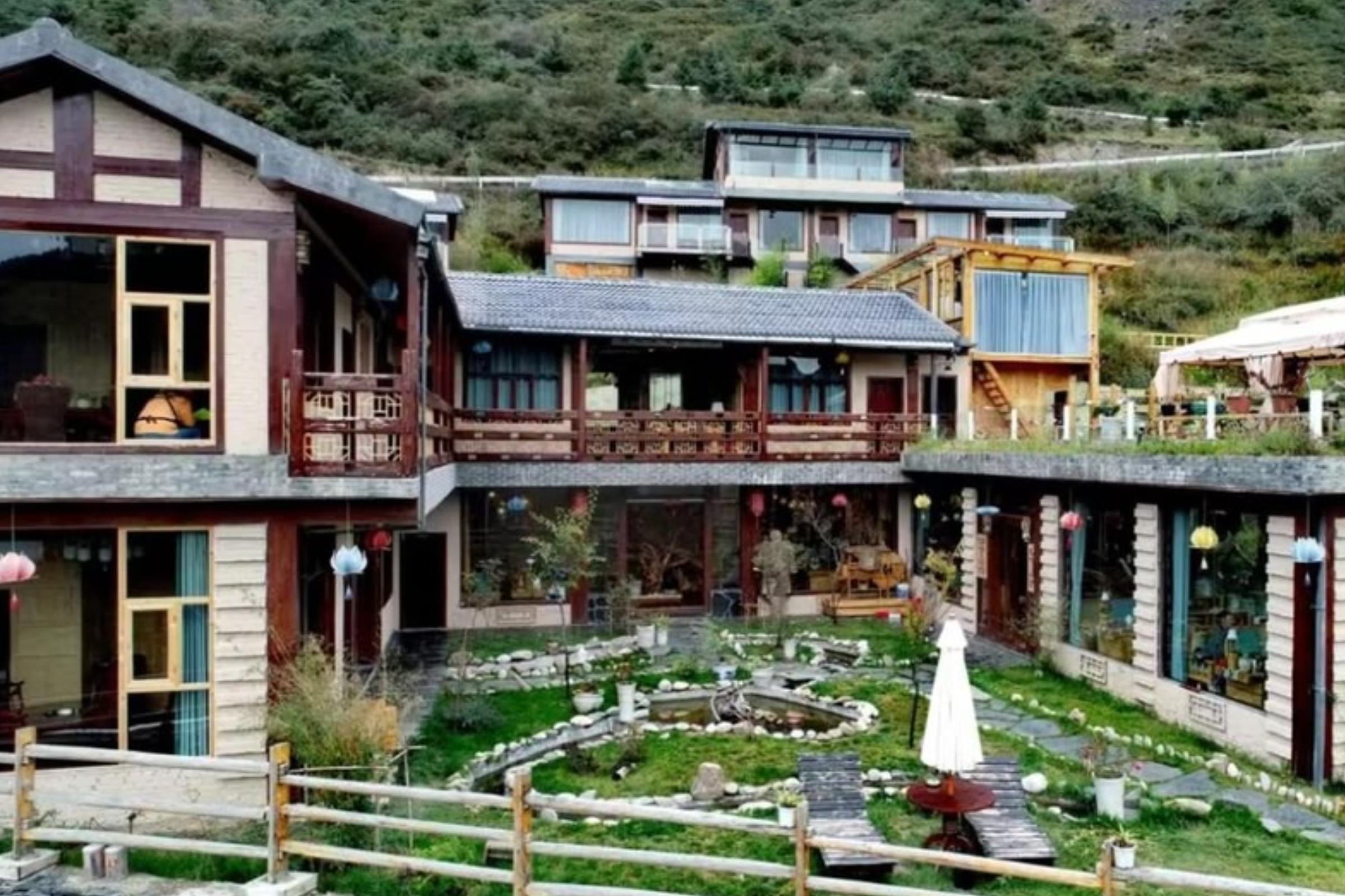 Exterior, Songpan Ancient Road Homestay, Sichuan, China