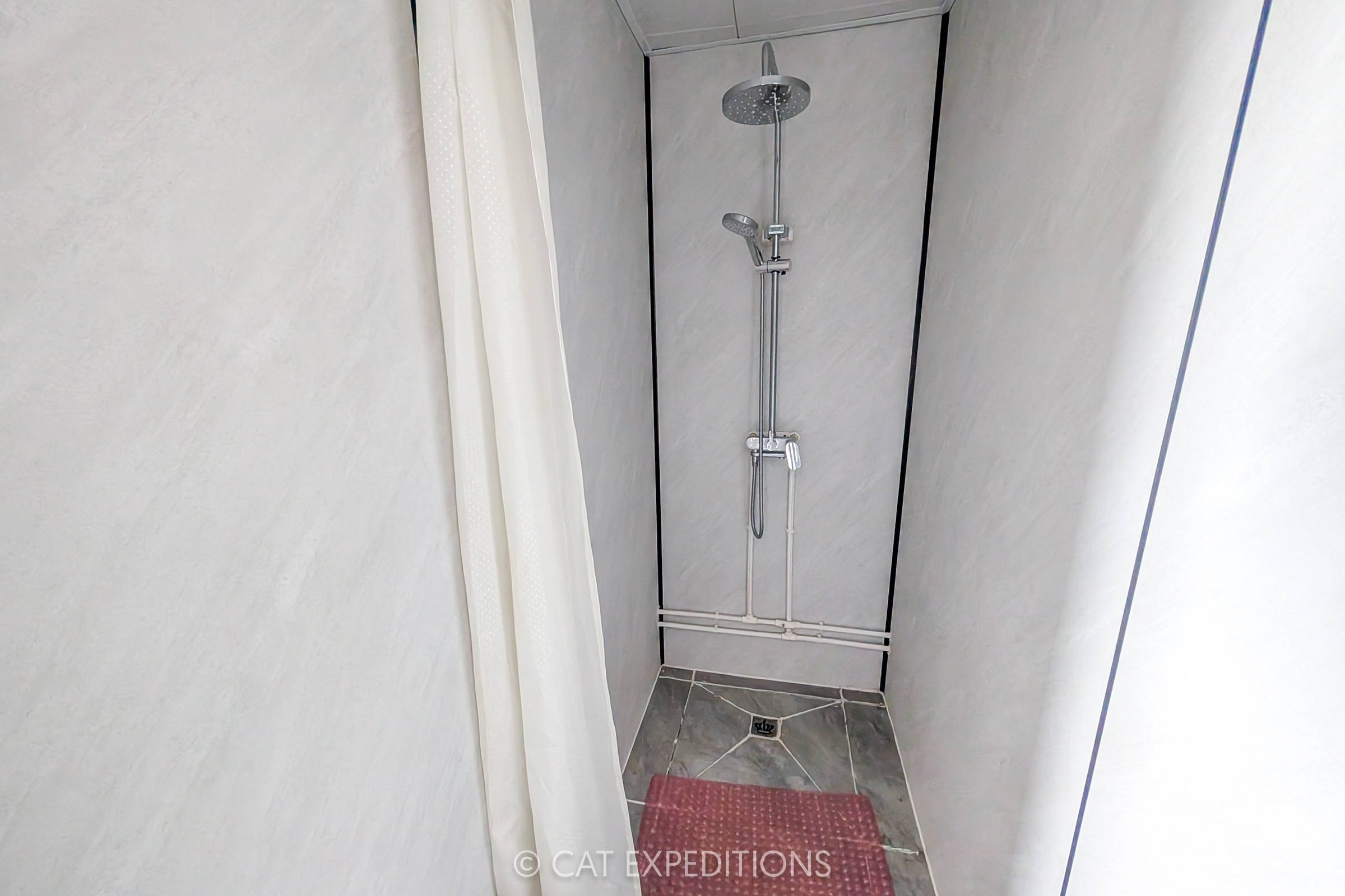 Manul Camp Shower