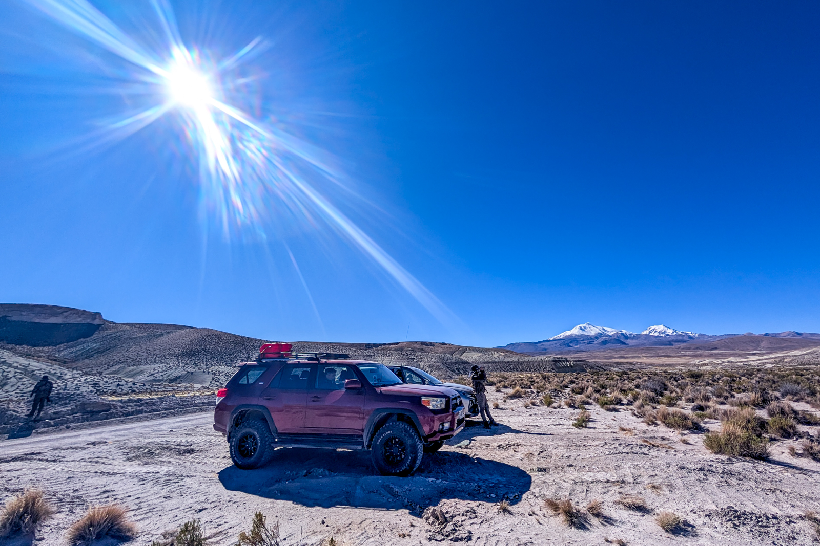Drive into the Andes for Acclimitization